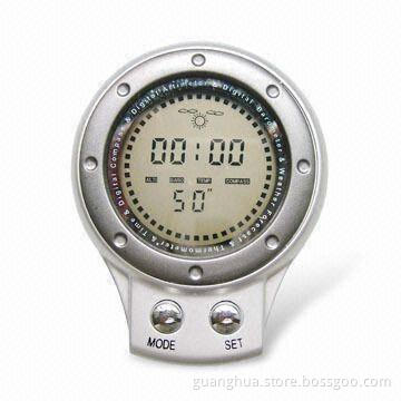 Compass with Altimeter, Barometer, Thermometer, Weather Forecast and Clock